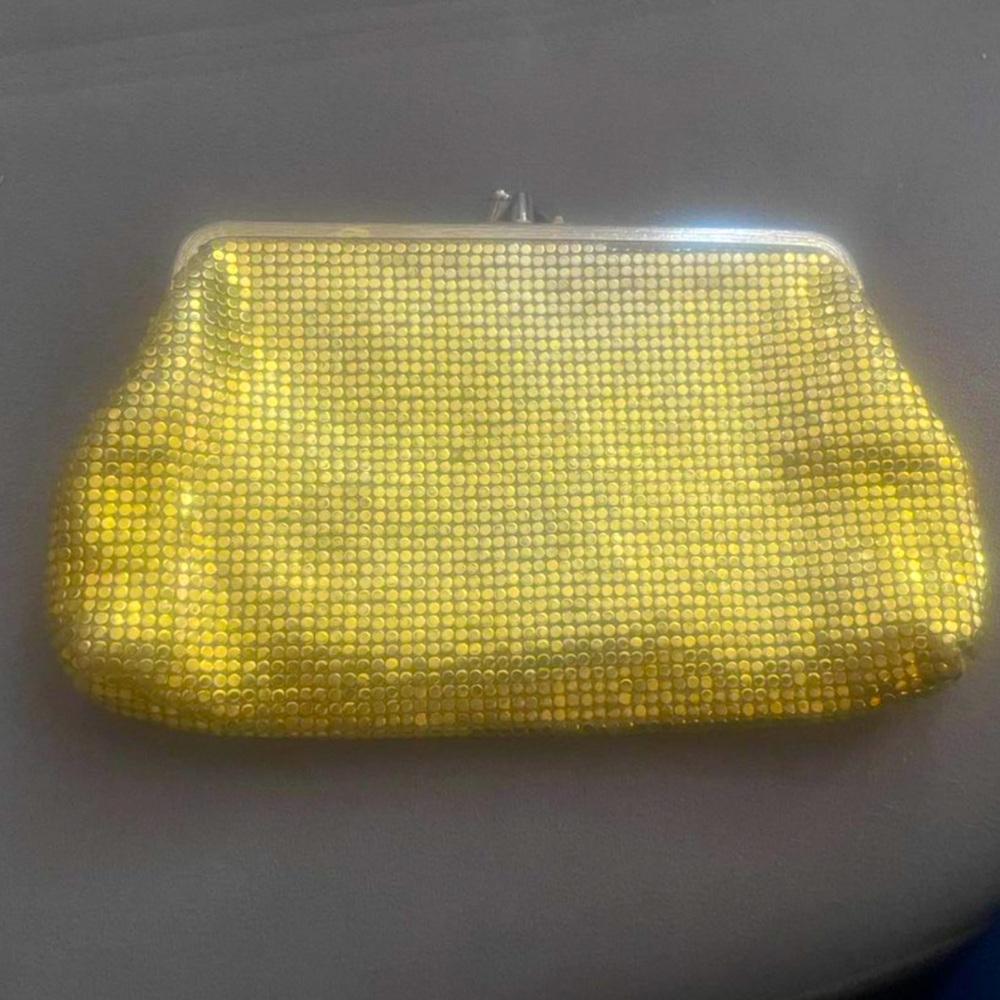 Vintage Gold Sequin Clutch